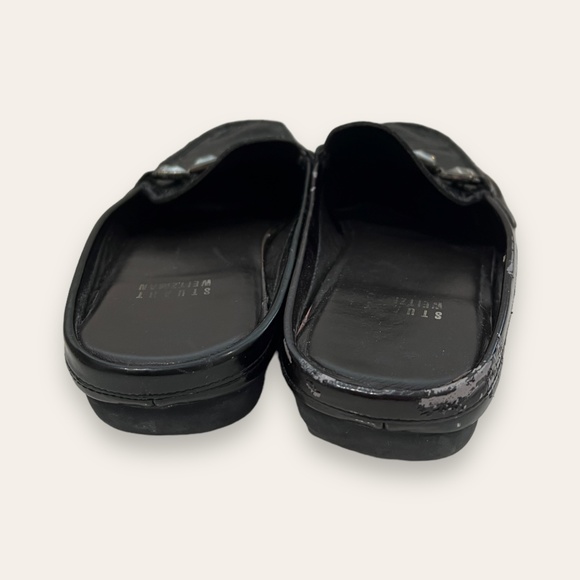 Stuart Weitzman Vintage Mule Black Size 7 - Picture 4 of 6